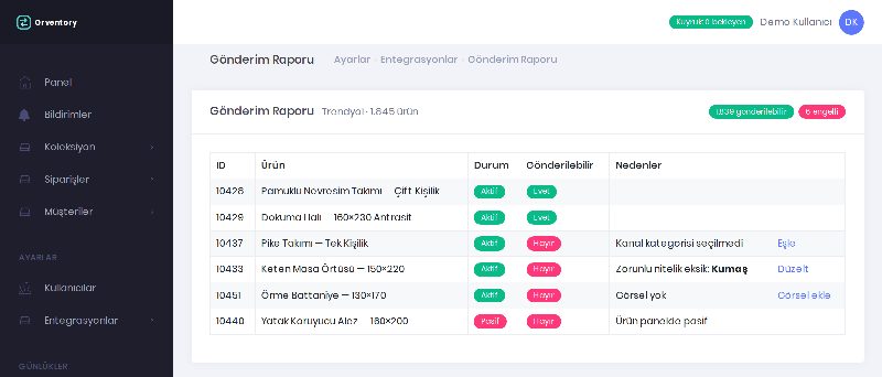 3 · Gönderilebilirliği önceden gör